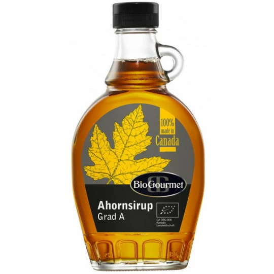 Bio Gourmet Ahornsirup Grad A 250ML 1 Bio Gourmet Ahornsirup Grad A 250ML