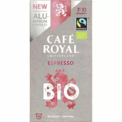 Café Royal Bio Espresso Fairtrade Kaffeekapseln 10ST 50G