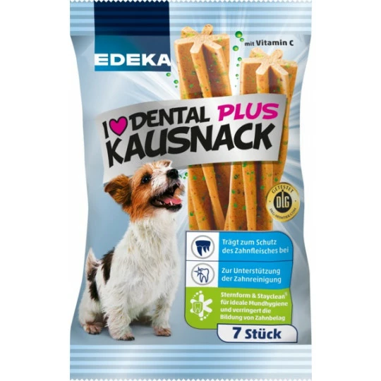 EDEKA I Love Dental Plus Kausnack 7 Stück 1 EDEKA I Love Dental Plus Kausnack 7 Stück