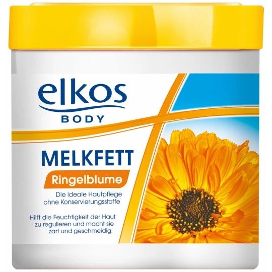 Elkos Melkfett Mit Ringelblumen 250ML 1 Elkos Melkfett Mit Ringelblumen 250ML