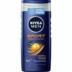 NIVEA Men 3in1 Duschgel Sport 24H Fresh Effect 250ML