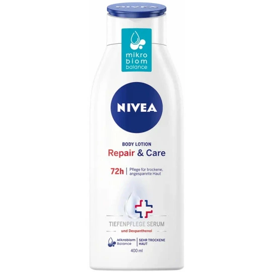 NIVEA Body Lotion Repair & Care 72h 400ML 1 NIVEA Body Lotion Repair & Care 72h 400ML