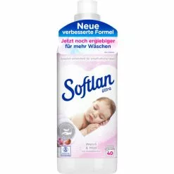 Softlan Ultra Weichspüler Weich & Mild Mit Mandelmilch 1L 40WL