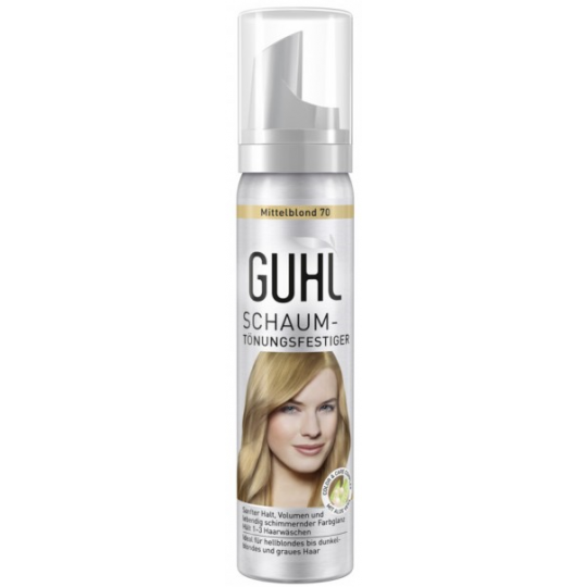 Guhl Schaum-Tönungsfestiger 70 Mittelblond 75ML 1 Guhl Schaum-Tönungsfestiger 70 Mittelblond 75ML